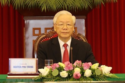 Tổng Bí thư Nguyễn Phú Trọng: Các quốc gia, chính đảng cần nêu cao tinh thần đoàn kết