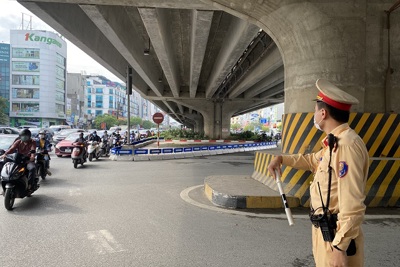 Hà Nội: CSGT huy động tối đa quân số đảm bảo an toàn giao thông trong dịp nghỉ lễ 30/4-1/5