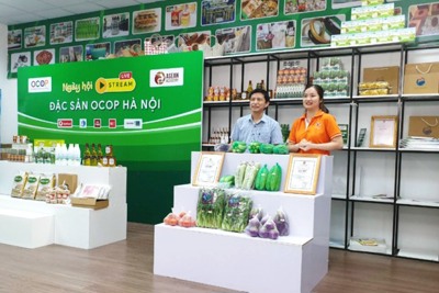 Ngày hội livestream đặc sản OCOP Hà Nội: Cơ hội mua sắm online an toàn mùa dịch