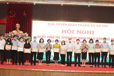 Phó Bí thư Thành ủy Nguyễn Văn Phong: Hệ thống tuyên giáo Hà Nội đã góp phần tạo đồng thuận xã hội để phát triển TP
