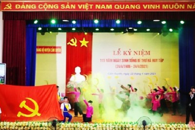 Tổng Bí thư Hà Huy Tập - một nhà lý luận xuất sắc của Đảng