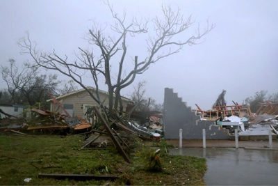 Texas thiệt hại "100%" vì siêu bão Harvey tấn công