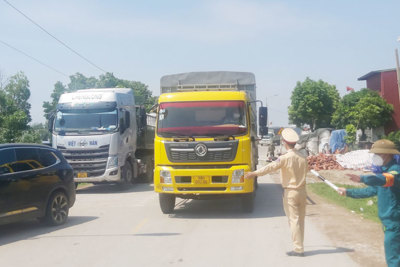 Bắc Giang: Phát hiện lái xe container dương tính với SARS-CoV-2