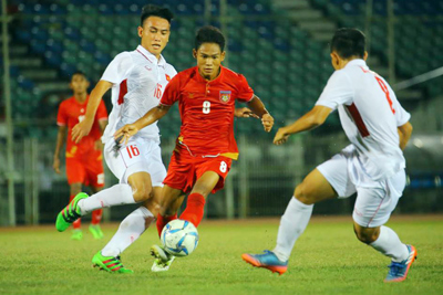 Thua ngược Myanmar, U18 Việt Nam sớm chia tay Giải vô địch U18 Đông Nam Á 2017