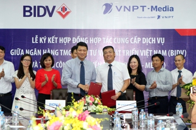 BIDV và VNPT-Media ký kết cung cấp dịch vụ thanh toán điện tử
