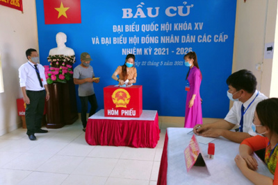 Hải Phòng: Hơn 97% cử tri huyện đảo Bạch Long Vỹ đã đi bầu cử sớm