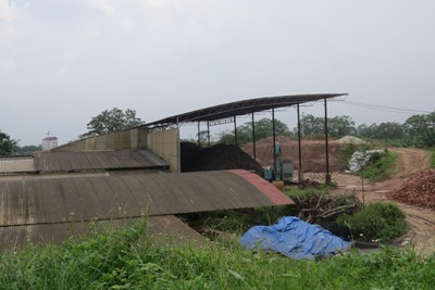 Huyện Quốc Oai chậm xử lý lò gạch thủ công tại xã Cộng Hoà
