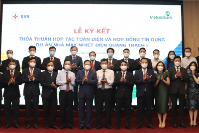 Bắt tay EVN, Vietcombank rót vốn vào Nhiệt điện Quảng Trạch 1