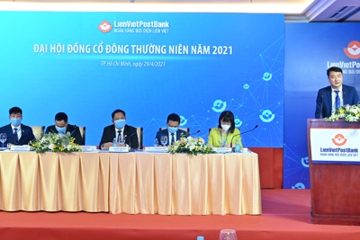 Đại hội đồng Cổ đông LienVietPostBank: Ông Nguyễn Đức Thụy được bầu vào hội đồng quản trị