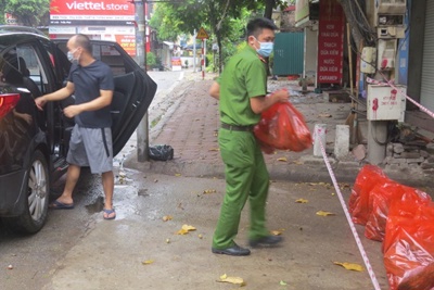 Huyện Thường Tín lập 447 chốt khóa chặt các ngõ, xóm