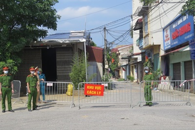 Hà Nội: Phong tỏa tạm thời phố Tía, xã Tô Hiệu, huyện Thường Tín nơi có ca nhiễm Covid-19