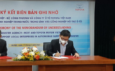 Toyota Việt Nam đồng hành cùng ngành công nghiệp ô tô trong nước