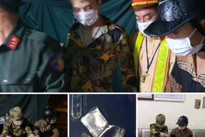 Hà Nội: Đi mua ma túy buổi đêm, 2 nam thanh niên bị bắt giữ tại chốt kiểm soát dịch