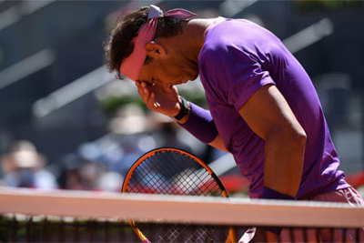 Bảng xếp hạng ATP tennis:  Nadal rớt xuống hạng 3