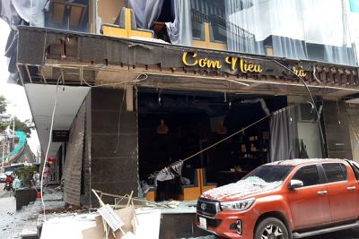 Quảng Ninh: Nổ lớn ở nhà hàng, 1 người bị thương
