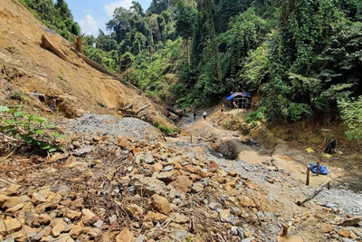 Quảng Nam đánh sập các hầm vàng ở Vườn quốc gia Sông Thanh