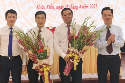 Ông Nguyễn Quốc Hoàn làm Phó Chủ tịch UBND quận Hoàn Kiếm
