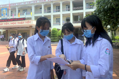 Hơn 13.700 thí sinh Quảng Ninh bước vào kỳ thi tuyển sinh lớp 10