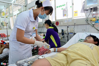 Bệnh viện Xanh Pôn thành lập khu điều trị riêng cho bệnh nhân sốt xuất huyết