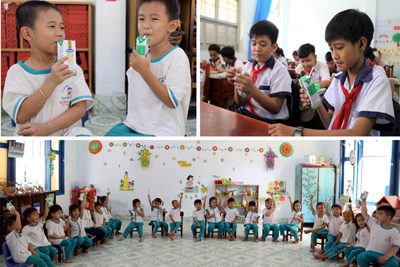 Sữa học đường: Thành công đến từ sự đồng lòng của thầy trò, phụ huynh