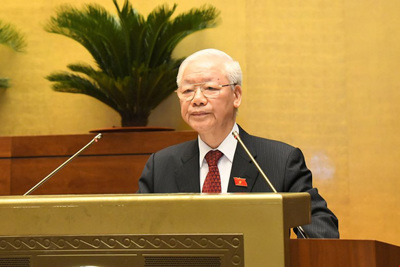 Tổng Bí thư Nguyễn Phú Trọng: Quốc hội ưu tiên xây dựng mới, bổ sung luật ở các lĩnh vực trọng điểm, tạo bứt phá trong phát triển
