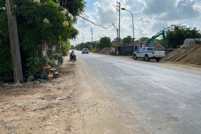 Huyện Thanh Oai: Đã giải tỏa hành lang Tỉnh lộ 427 đoạn qua xã Tam Hưng