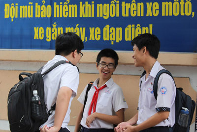 TP Hồ Chí Minh: Thí sinh phấn khởi sau khi kết thúc môn Văn