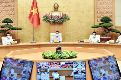 Thủ tướng Phạm Minh Chính triệu tập hội nghị trực tuyến toàn quốc "chống dịch như chống giặc"
