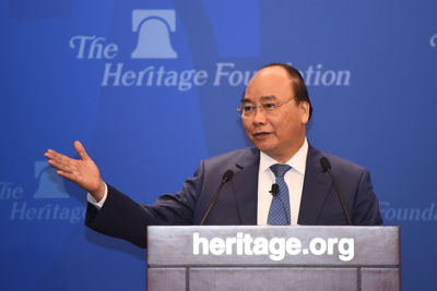Thủ tướng Nguyễn Xuân Phúc thăm, phát biểu tại Viện Di sản, Hoa Kỳ