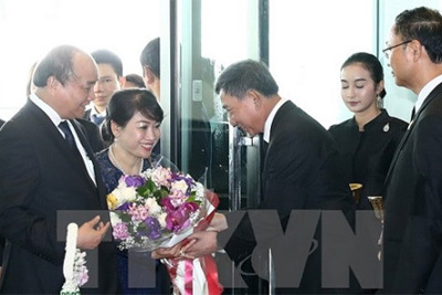 Thủ tướng Nguyễn Xuân Phúc bắt đầu thăm chính thức Thái Lan