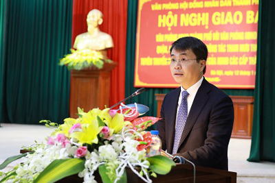 Chương trình hành động của Bí thư Đảng ủy khối các cơ quan TP Hà Nội Lê Minh Đức, ứng cử viên đại biểu HĐND TP Hà Nội nhiệm kỳ 2021 - 2026