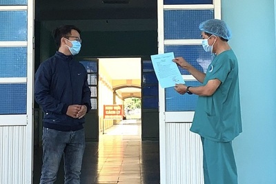 Bệnh nhân duy nhất mắc Covid-19 ở Quảng Ngãi được xuất viện