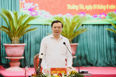 Bí thư Thành ủy Hà Nội Đinh Tiến Dũng: Nâng mức nguy cơ trong các kịch bản, không để bị động trong mọi tình huống phòng, chống dịch Covid-19