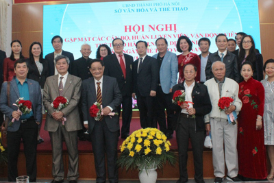 Sở VH&TT Hà Nội tổ chức gặp mặt cán bộ, HLV, VĐV thể thao nhân dịp Kỷ niệm 75 năm Ngày Thể thao Việt Nam