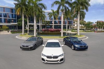 BMW 5 Series chính thức ra mắt 3 phiên bản tại Việt Nam