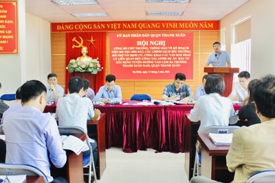 Hà Nội: Triển khai xây dựng tuyến đường vào cụm 3 trường Thanh Xuân Nam