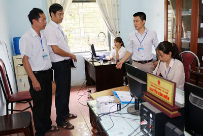 Huyện Quốc Oai kiểm tra kỷ cương hành chính tại xã Tuyết Nghĩa