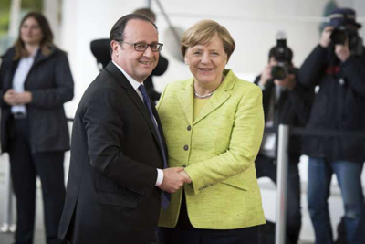 Tổng thống Pháp thăm Đức trước khi "rời" Điện Elysée