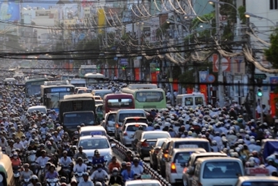 TP Hồ Chí Minh: Lên kế hoạch lập vành đai hạn chế xe trên 30 chỗ vào trung tâm
