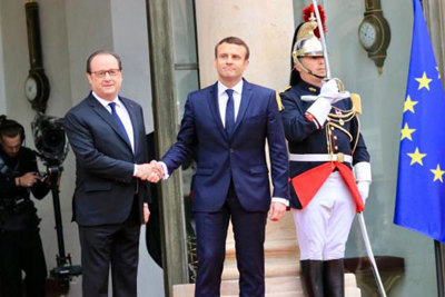 Tổng thống Pháp Emmanuel Macron tuyên thệ nhậm chức