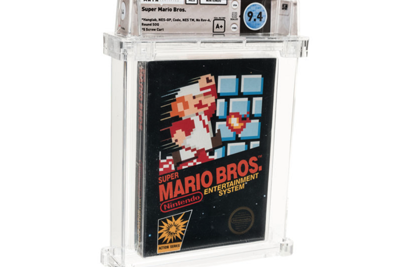 Trò chơi Super Mario Bros tiếp tục được bán với giá kỷ lục 660.000 USD