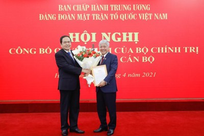 Ông Đỗ Văn Chiến làm Bí thư Đảng đoàn Ủy ban Trung ương MTTQ Việt Nam