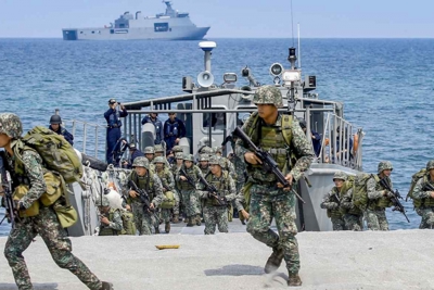 Mỹ và Philippines tập trận chung ở khu vực Biển Đông: Liên thủ nhất thời