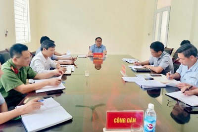 Huyện Mê Linh tập trung giải quyết đơn thư trước bầu cử đại biểu Quốc hội và HĐND các cấp