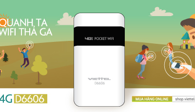 Ra mắt bộ phát Wifi Router 4G siêu rẻ của Viettel