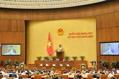 Trình Quốc hội phê chuẩn bổ nhiệm 2 Phó Thủ tướng và 12 thành viên Chính phủ