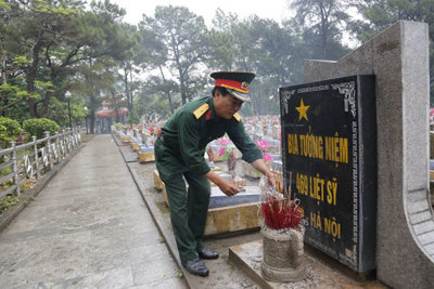 Báo Kinh tế & Đô thị dâng hương các anh hùng liệt sỹ tại Nghĩa trang Trường Sơn