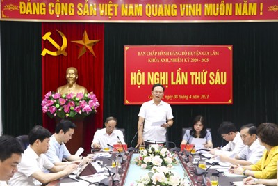 Gia Lâm đề nghị công nhận nông thôn mới nâng cao cho 2 xã Dương Xá và Bát Tràng
