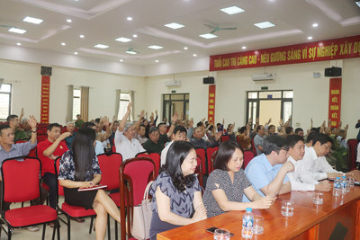 Chủ tịch HĐND quận Bắc Từ Liêm Nguyễn Hữu Tuyên được cử tri nơi cư trú tín nhiệm cao