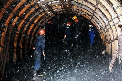 Một công nhân than tử vong bất thường trong hầm lò